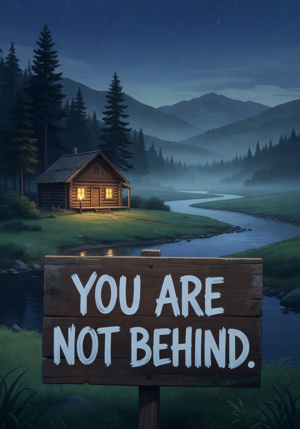 You Are Not Behind