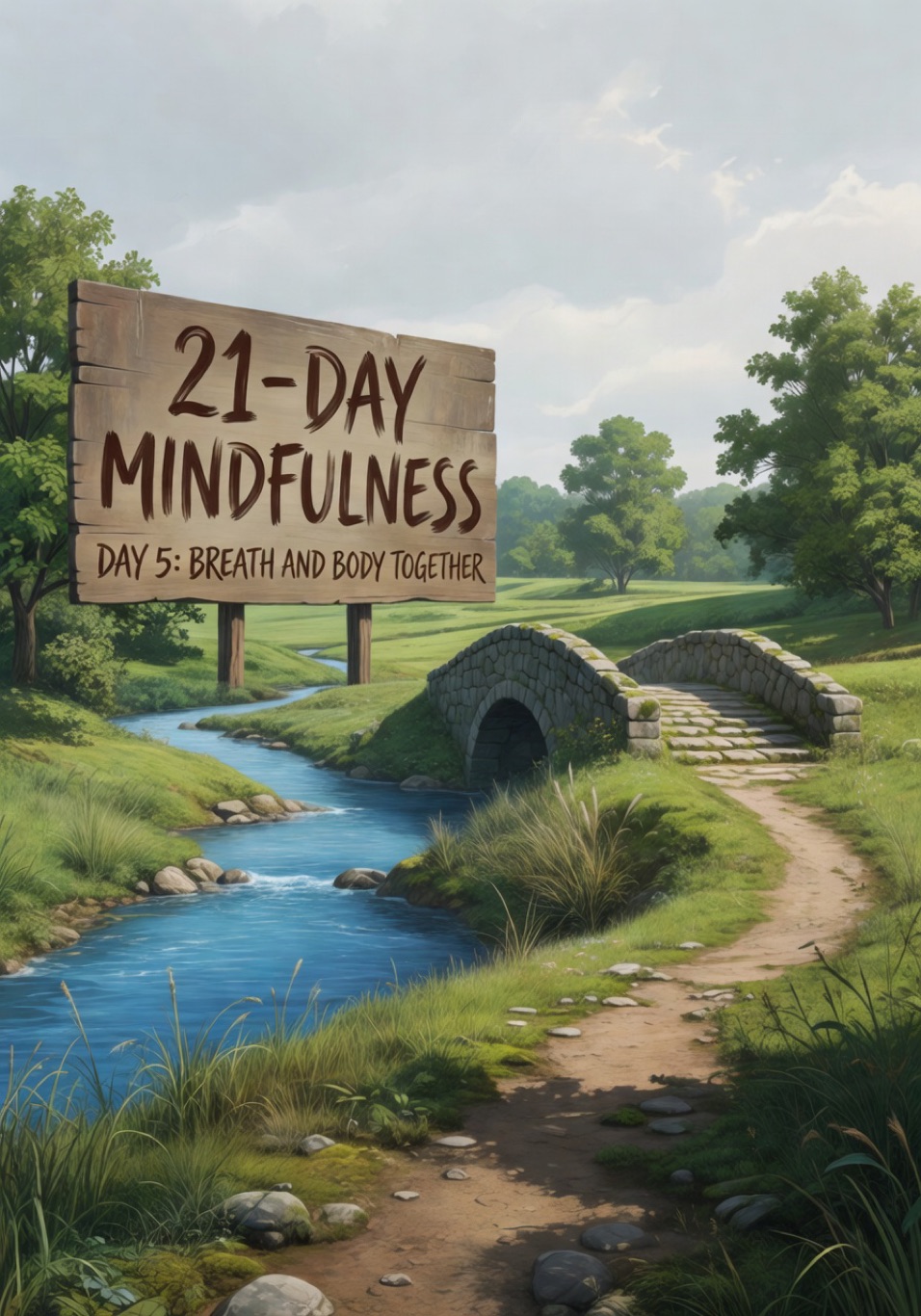 21-Day Mindfulness Day 5: Breath and Body Together