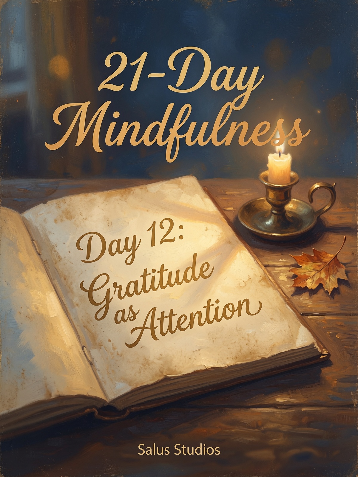 21-Day Mindfulness Day 12: Gratitude as Attention