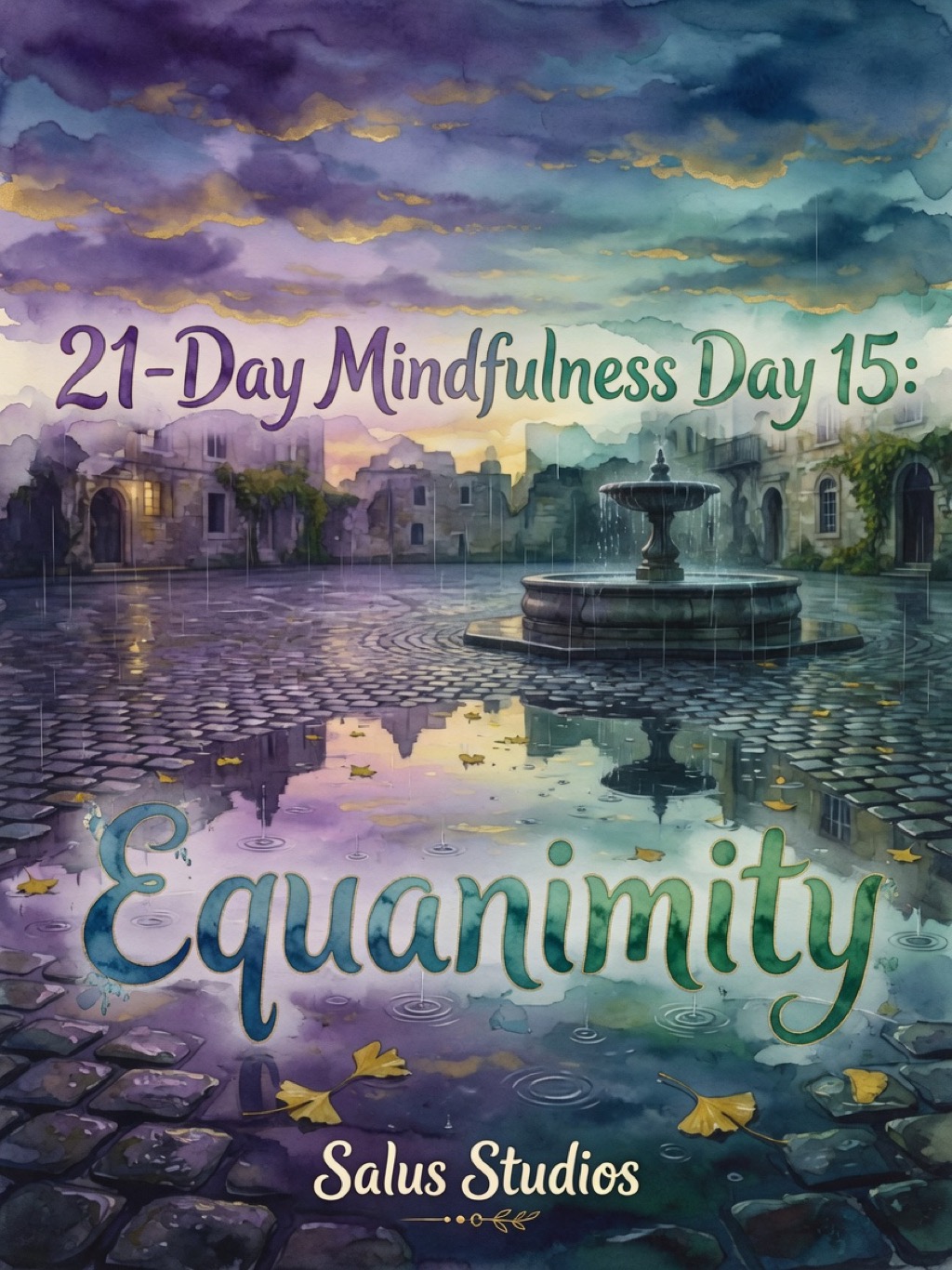 21-Day Mindfulness Day 15: Equanimity