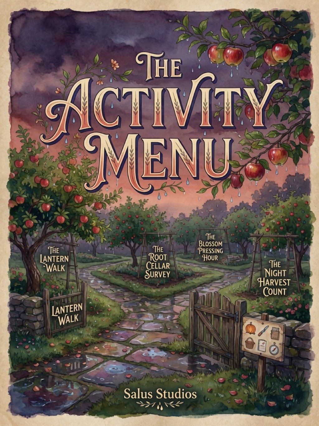 Activity Menu