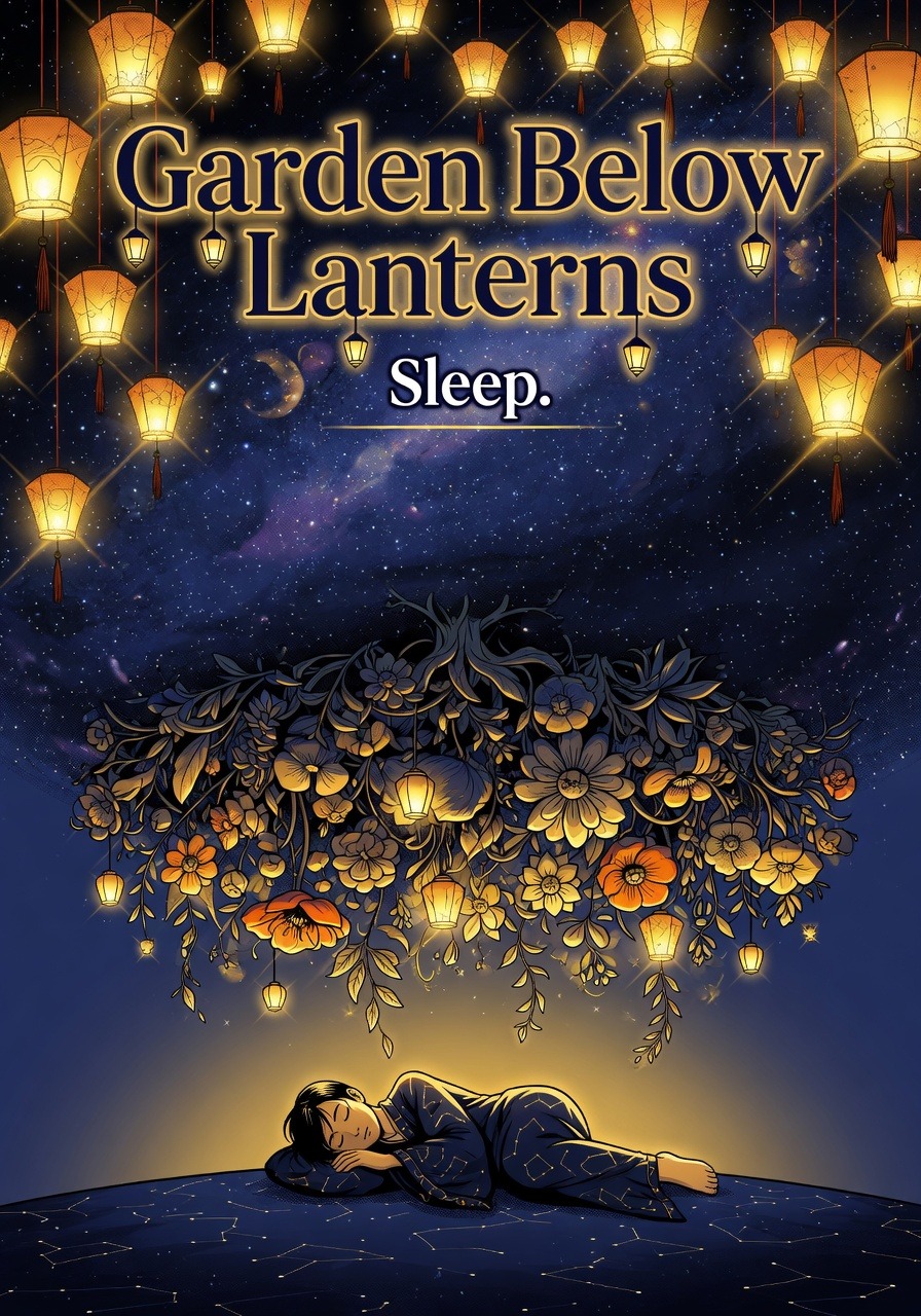 Garden Below Lanterns