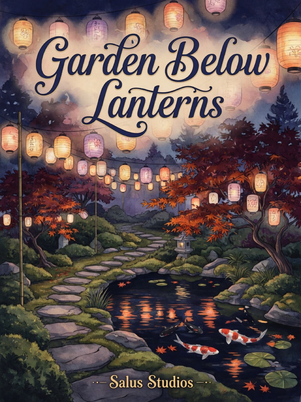 Garden Below Lanterns