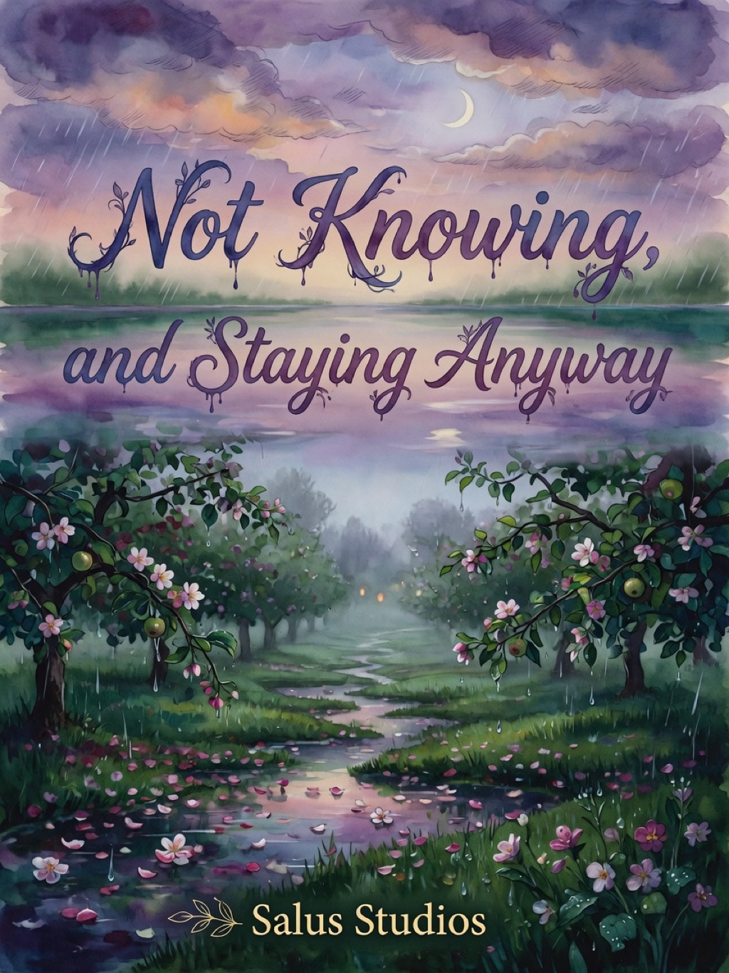 Not Knowing, and Staying Anyway