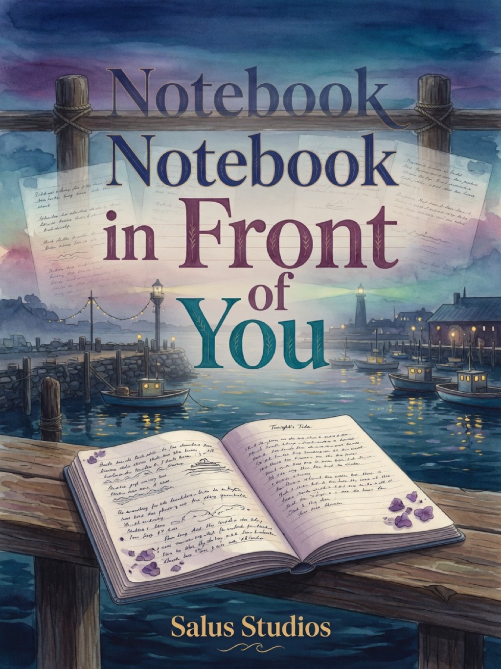 Notebook in Front of You