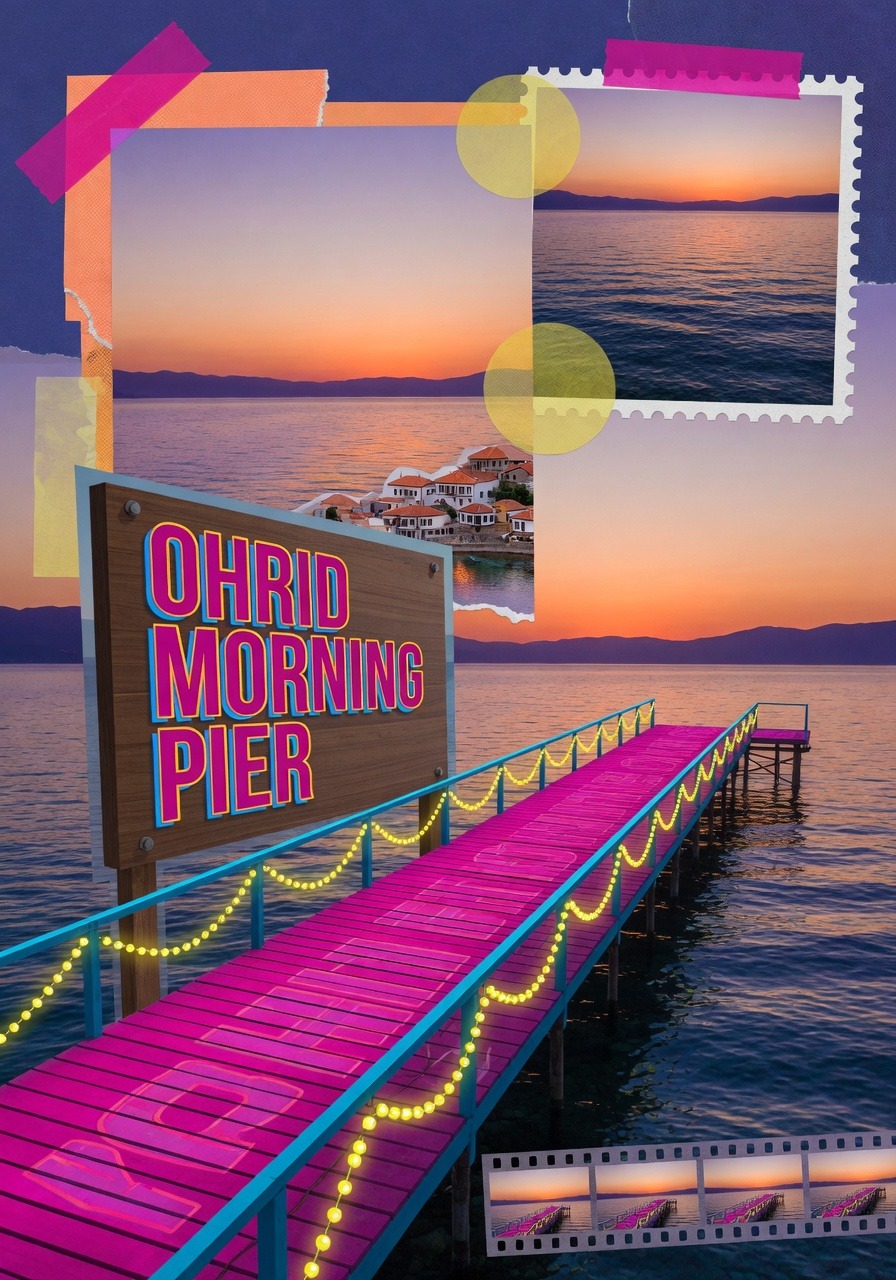 Ohrid Morning Pier