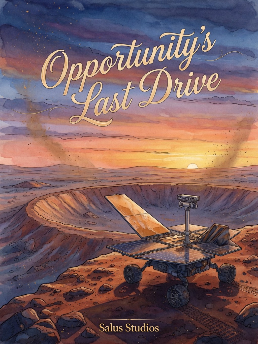 Opportunity's Last Drive