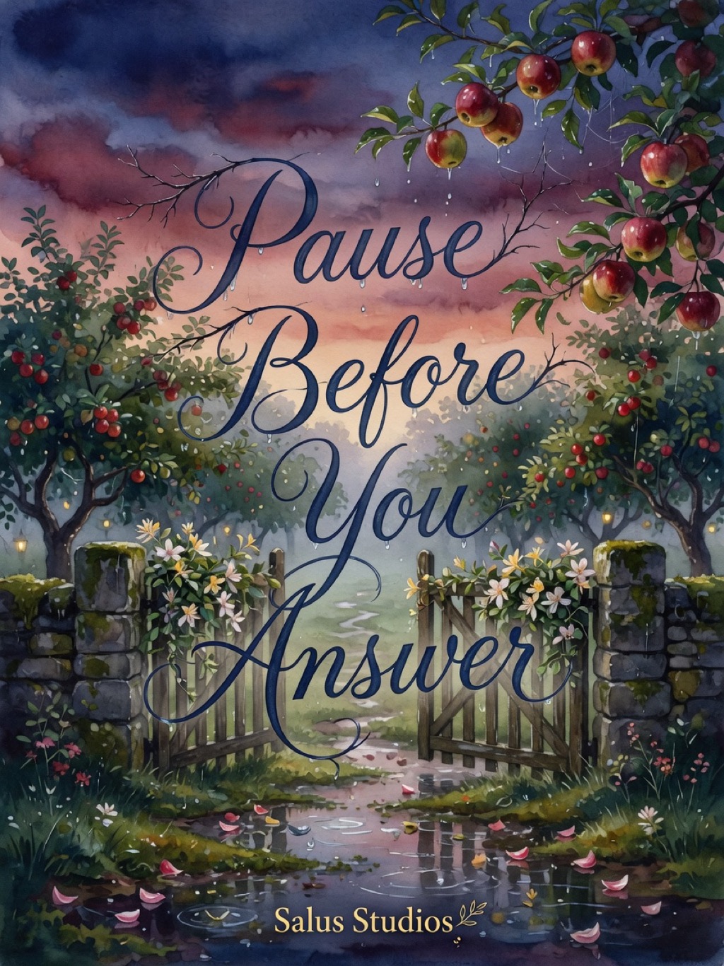 Pause Before You Answer
