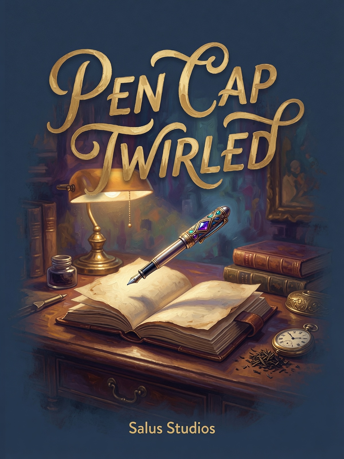 Pen Cap Twirled