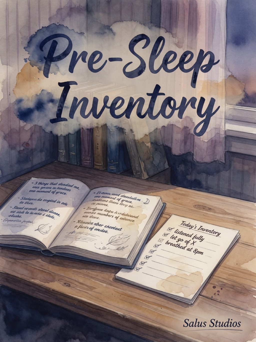 Pre-Sleep Inventory