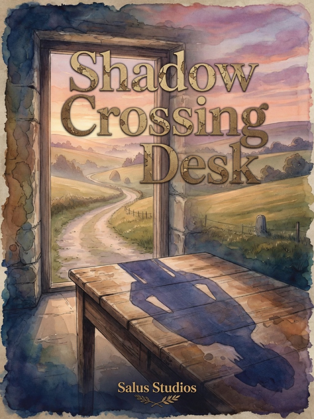 Shadow Crossing Desk