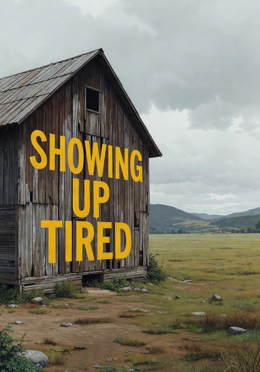 Showing Up Tired