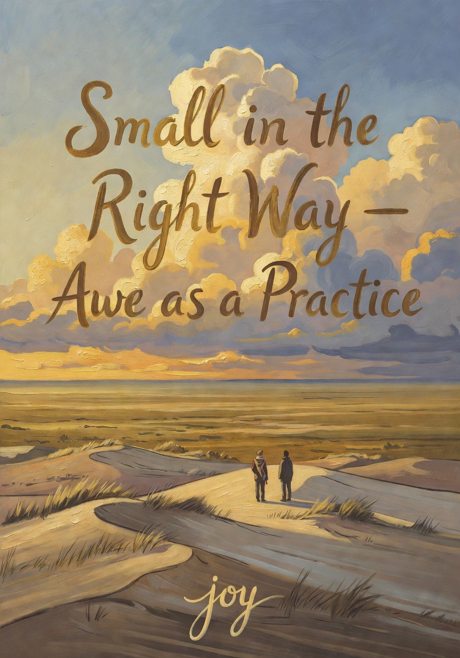 Small in the Right Way — Awe as a Practice
