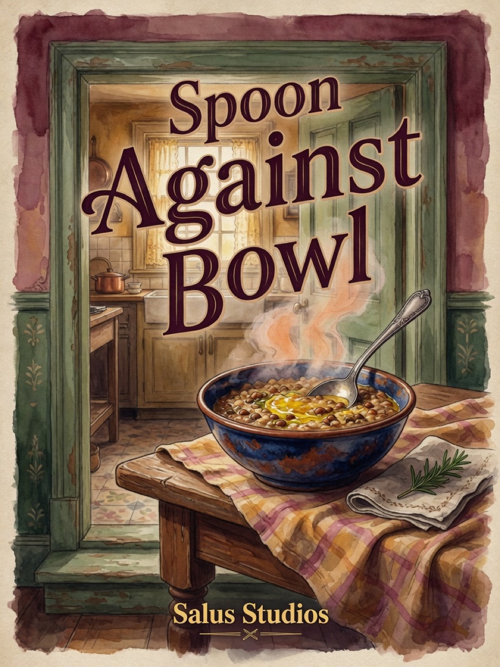 Spoon Against Bowl