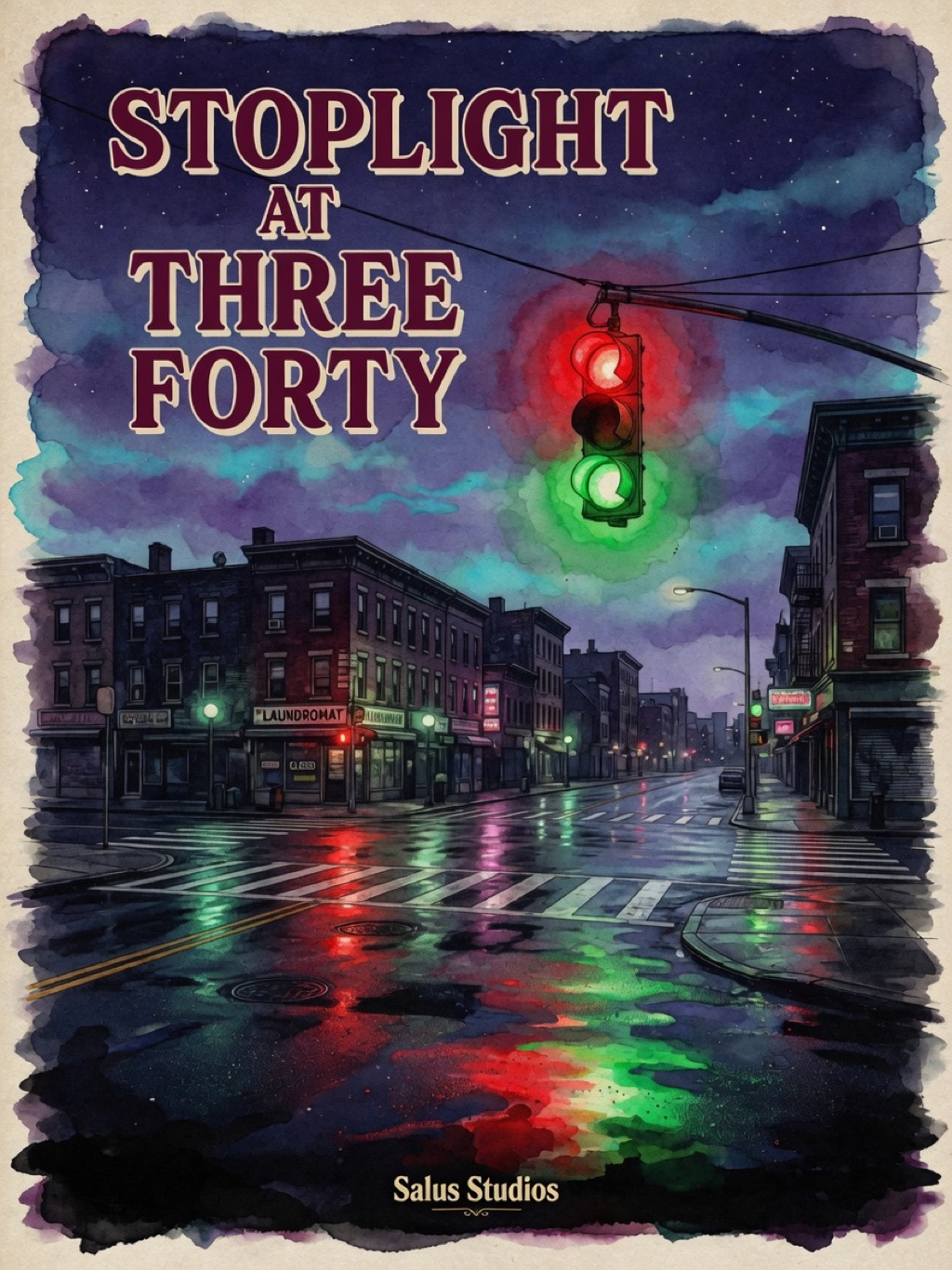 Stoplight at Three Forty