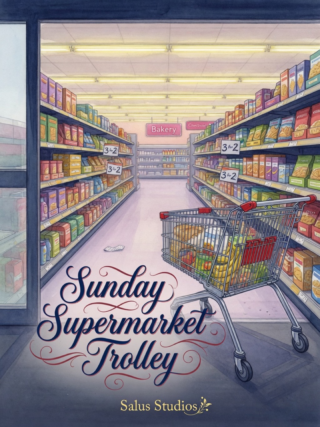 Sunday Supermarket Trolley