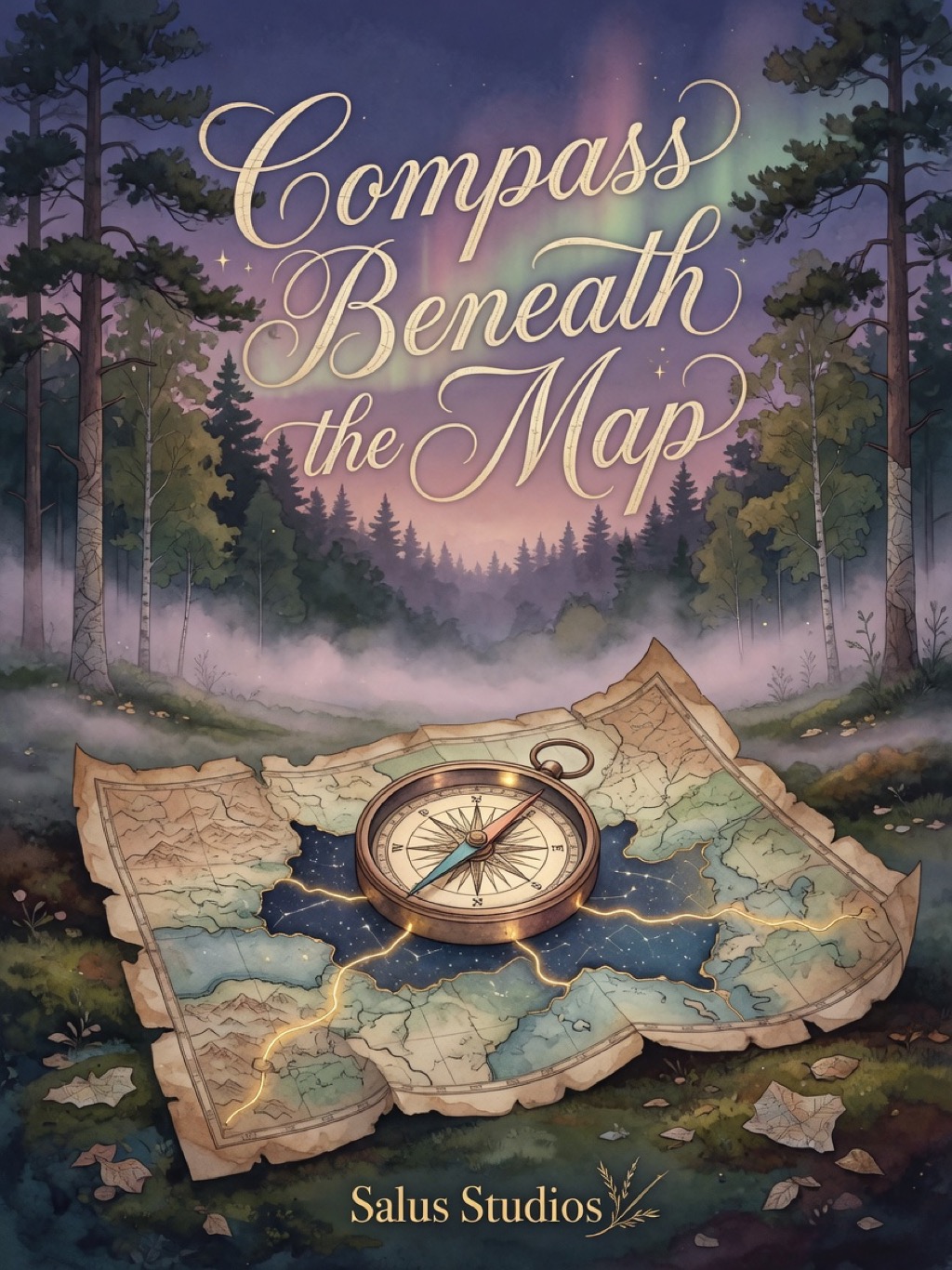 Compass Beneath the Map