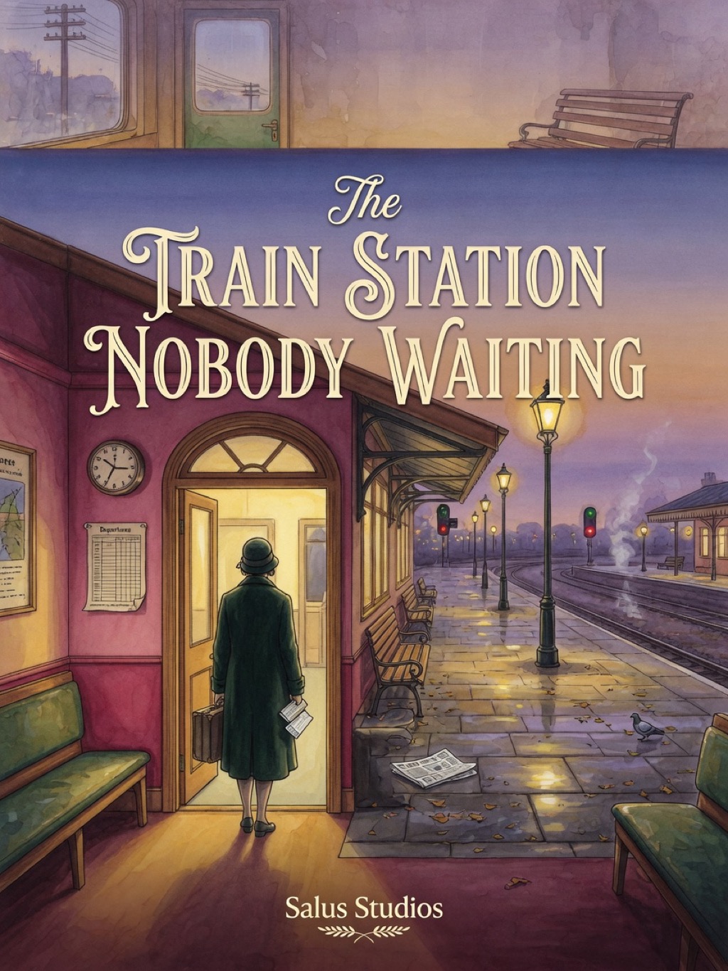 Train Station Nobody Waiting