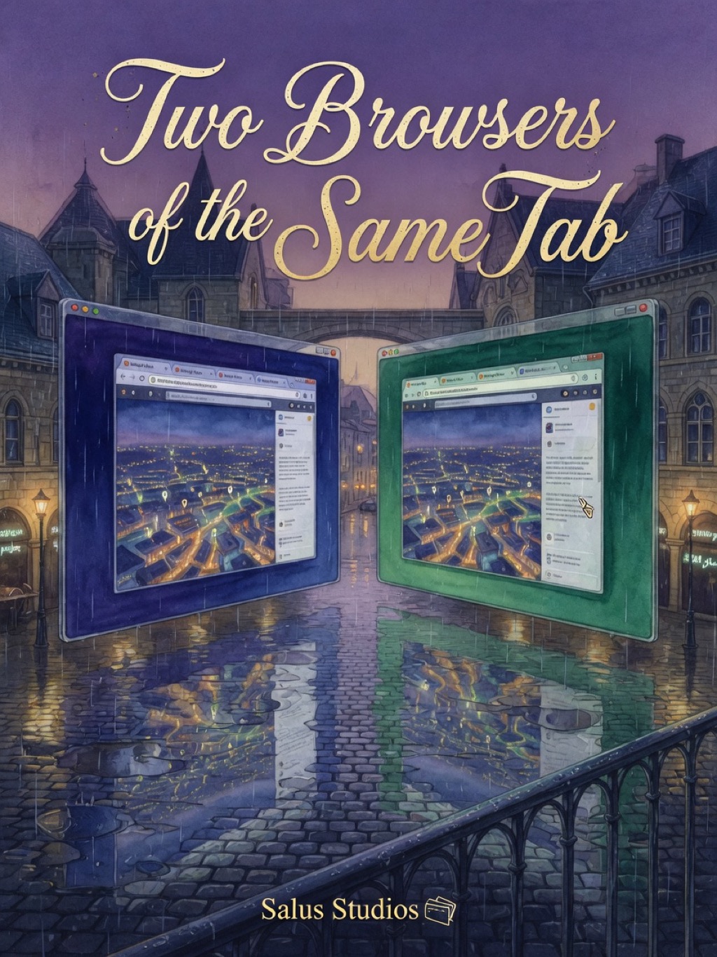 Two Browsers of the Same Tab