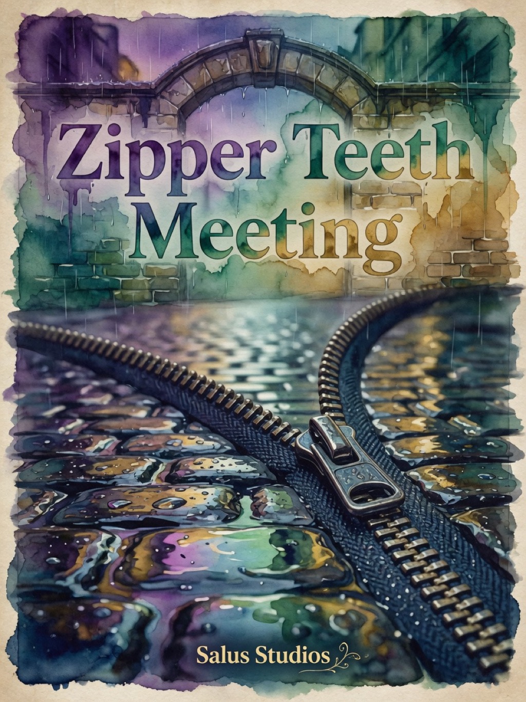 Zipper Teeth Meeting